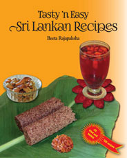 Front cover image of Tasty ’n Easy Sri Lankan Recipes by Beeta Rajapaksha