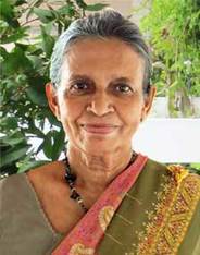 photograph of beeta rajapaksha, Sri Lankan author